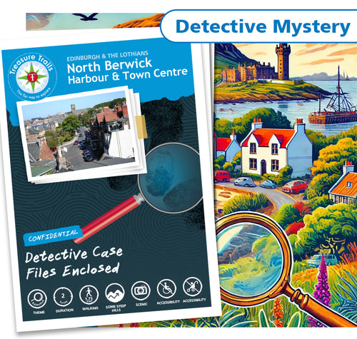 Treasure Hunt in North Berwick - Solve Clues & Explore