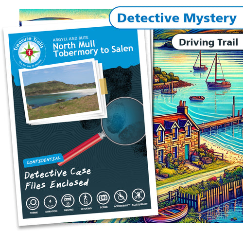 Treasure Hunt in North Mull - Solve Clues & Explore