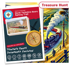 Load image into Gallery viewer, North Yorkshire Moors - Railway Trail - Treasure Hunt
