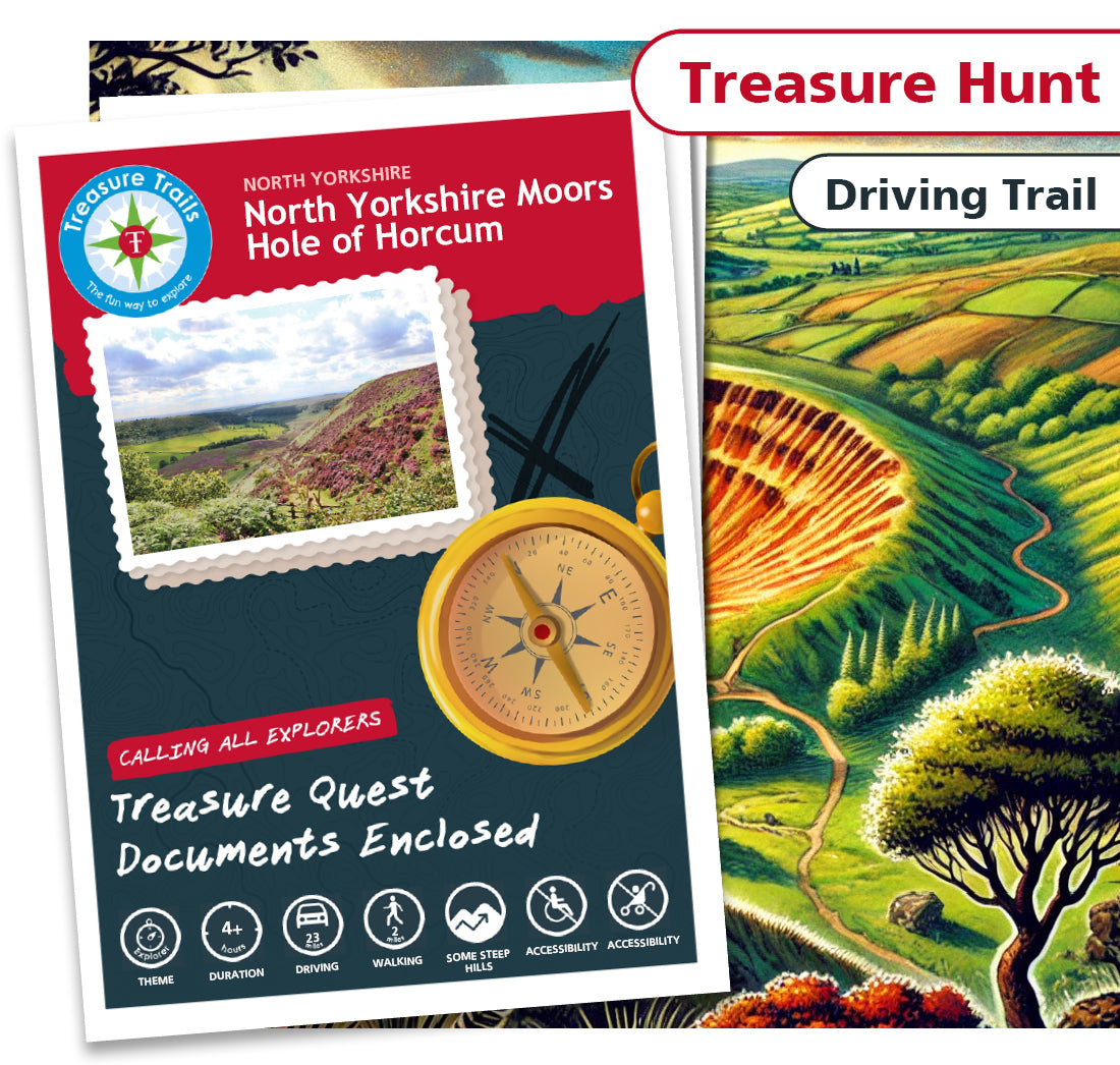 North Yorkshire Moors - Hole of Horcum - Treasure Hunt