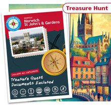 Load image into Gallery viewer, Norwich - St John&#39;s &amp; Gardens - Treasure Hunt
