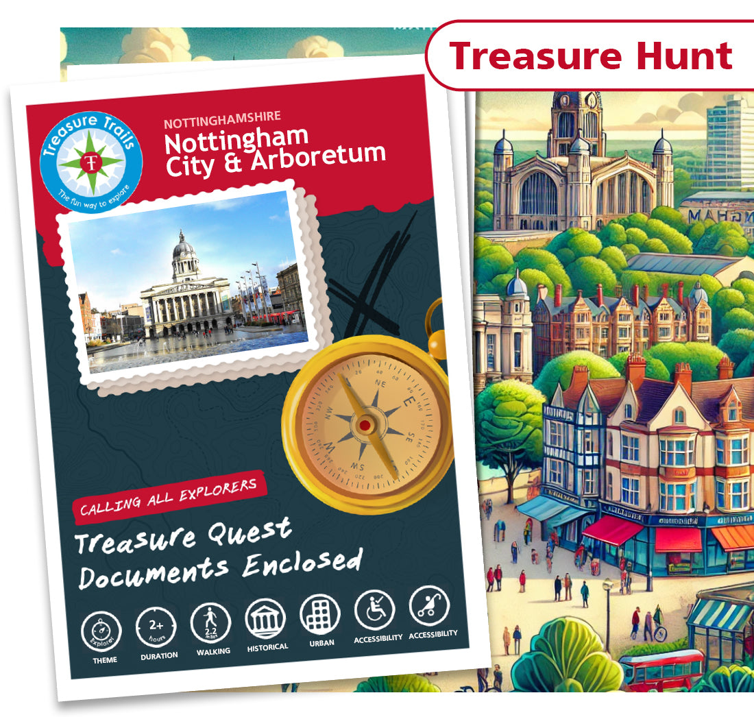 Nottingham - City & Arboretum - Treasure Hunt