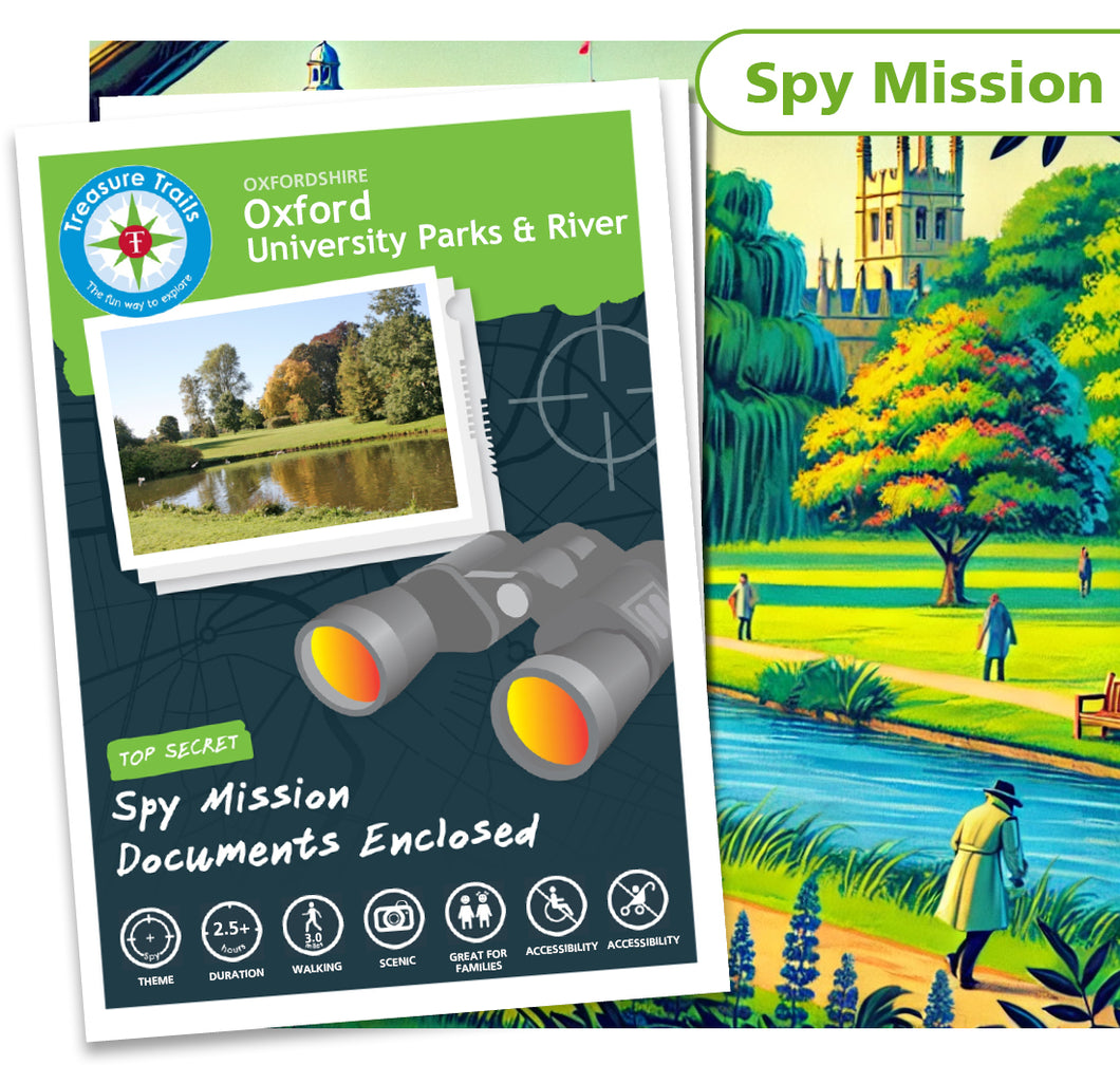 Spy Trail in Oxford - Solve Clues & Explore