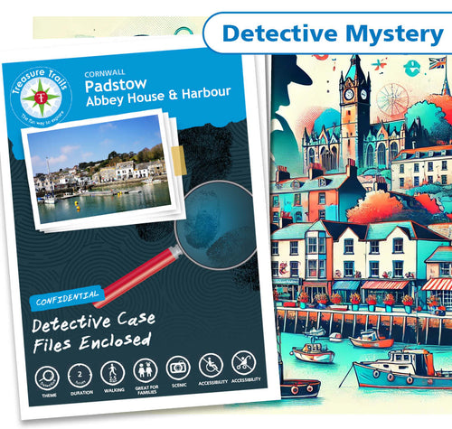 Treasure Hunt in Padstow - Solve Clues & Explore