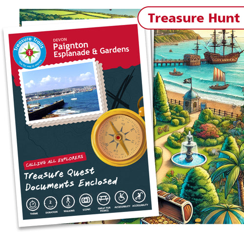 Treasure Hunt in Paignton - Solve Clues & Explore