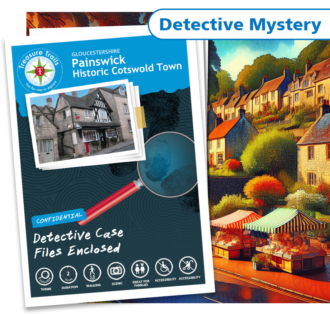 Treasure Hunt in Painswick - Solve Clues & Explore