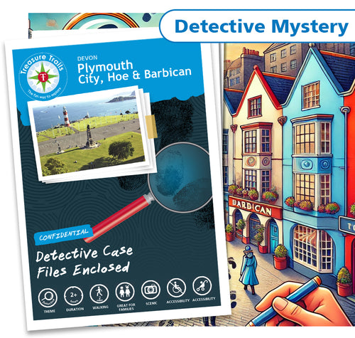 Scavenger Hunt in Plymouth - Track Clues & Solve Puzzles