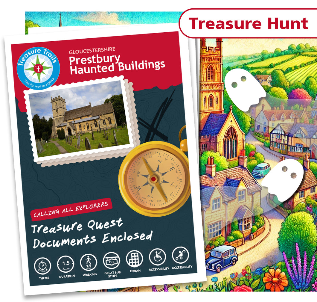 Treasure Hunt in Prestbury - Solve Clues & Explore