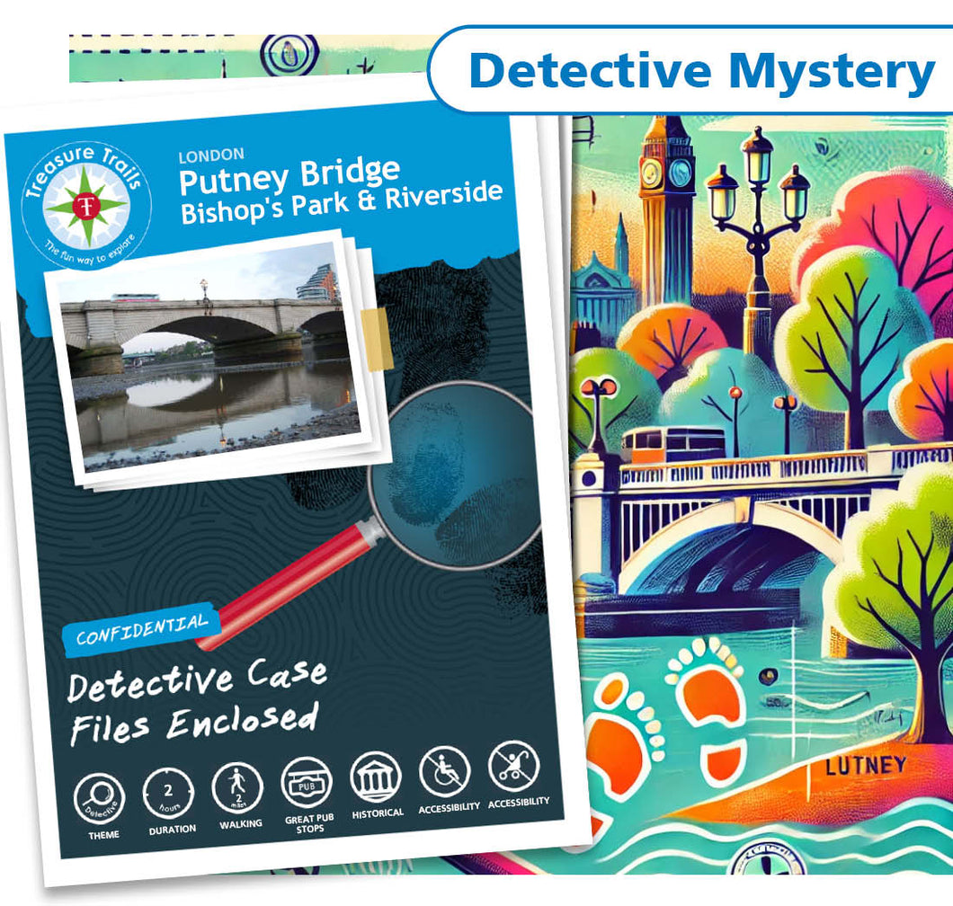 Treasure Hunt in Putney Bridge - Solve Clues & Explore