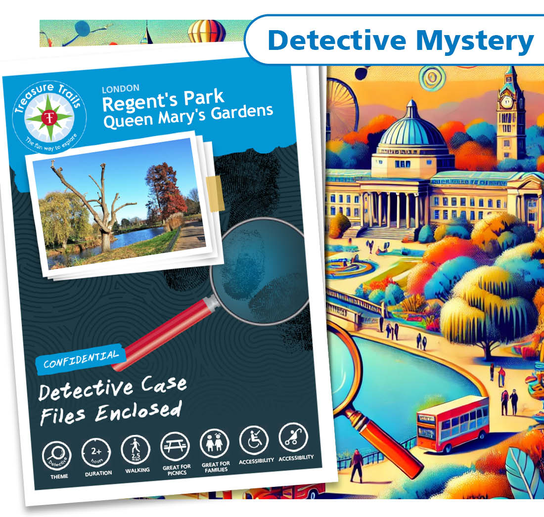 Treasure Hunt in Regent's Park - Solve Clues & Explore