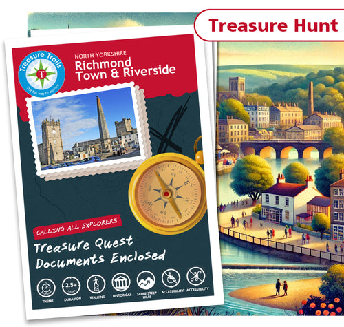 Richmond - Town & Riverside - Treasure Hunt