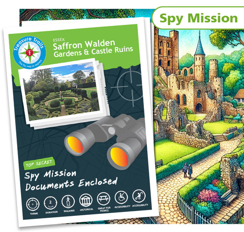 Treasure Hunt in Saffron Walden - Solve Clues & Explore