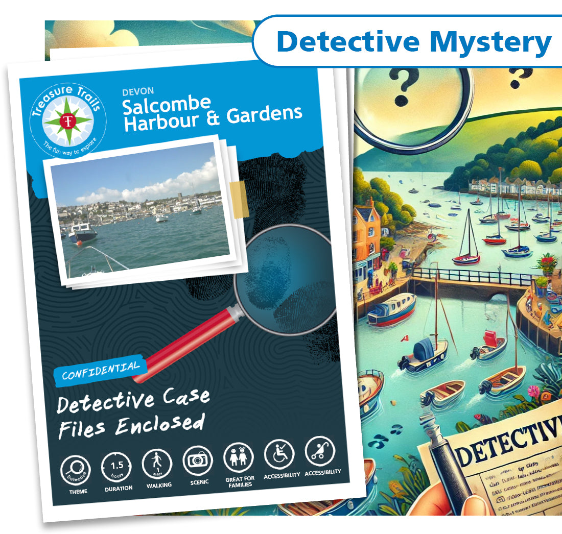 Treasure Hunt in Salcombe - Solve Clues & Explore