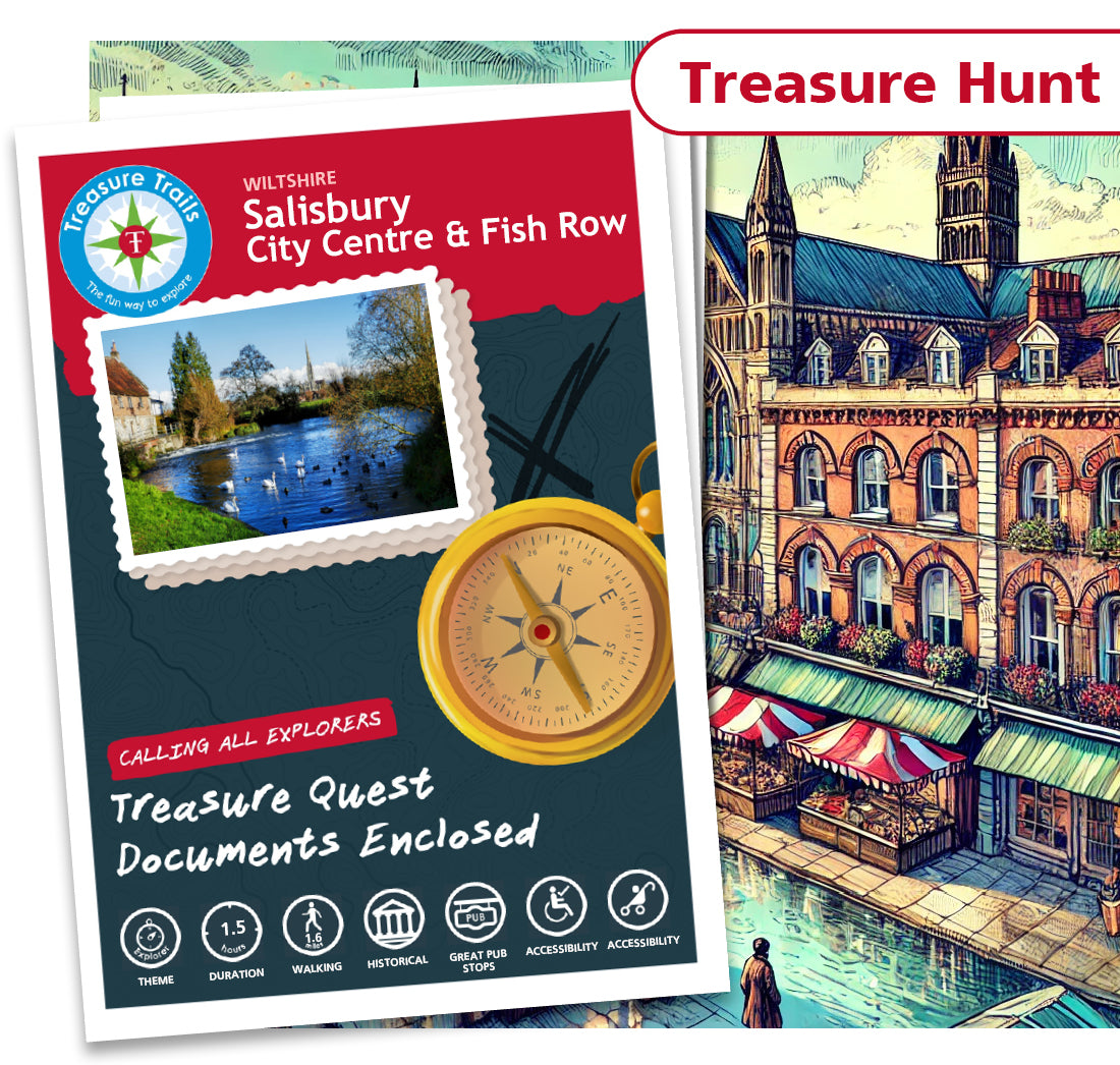 Salisbury - City Centre & Fish Row - Treasure Hunt