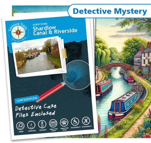 Treasure Hunt in Shardlow - Solve Clues & Explore