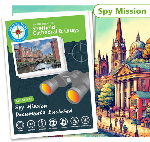 Sheffield - Cathedral & Quays - Treasure Hunt