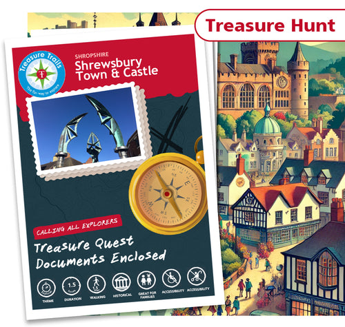 Shrewsbury - Town & Castle - Treasure Hunt