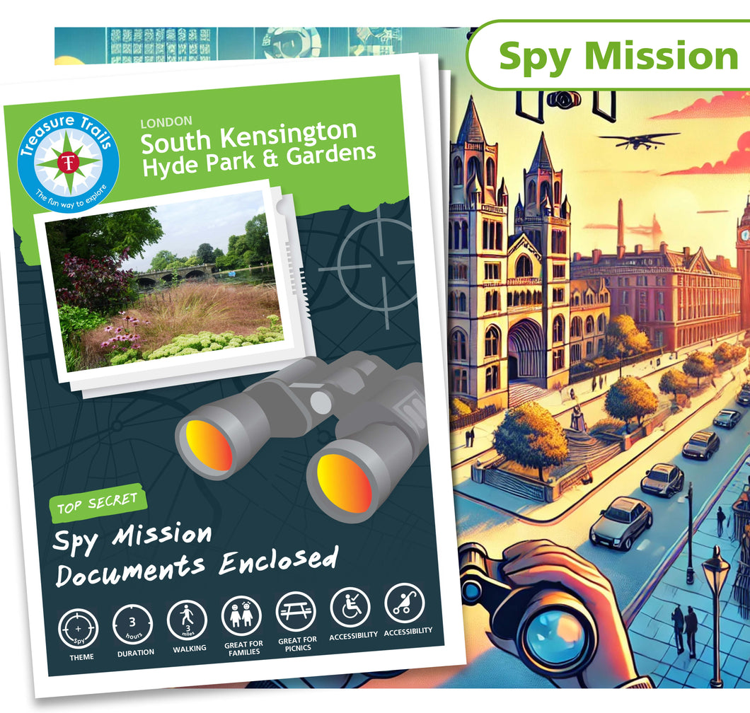 Treasure Hunt in South Kensington - Solve Clues & Explore