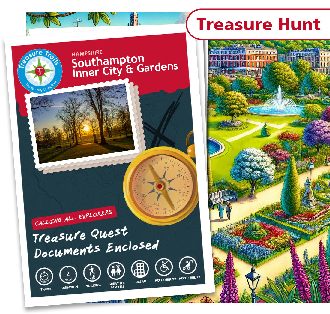 Southampton - Inner City & Gardens - Treasure Hunt