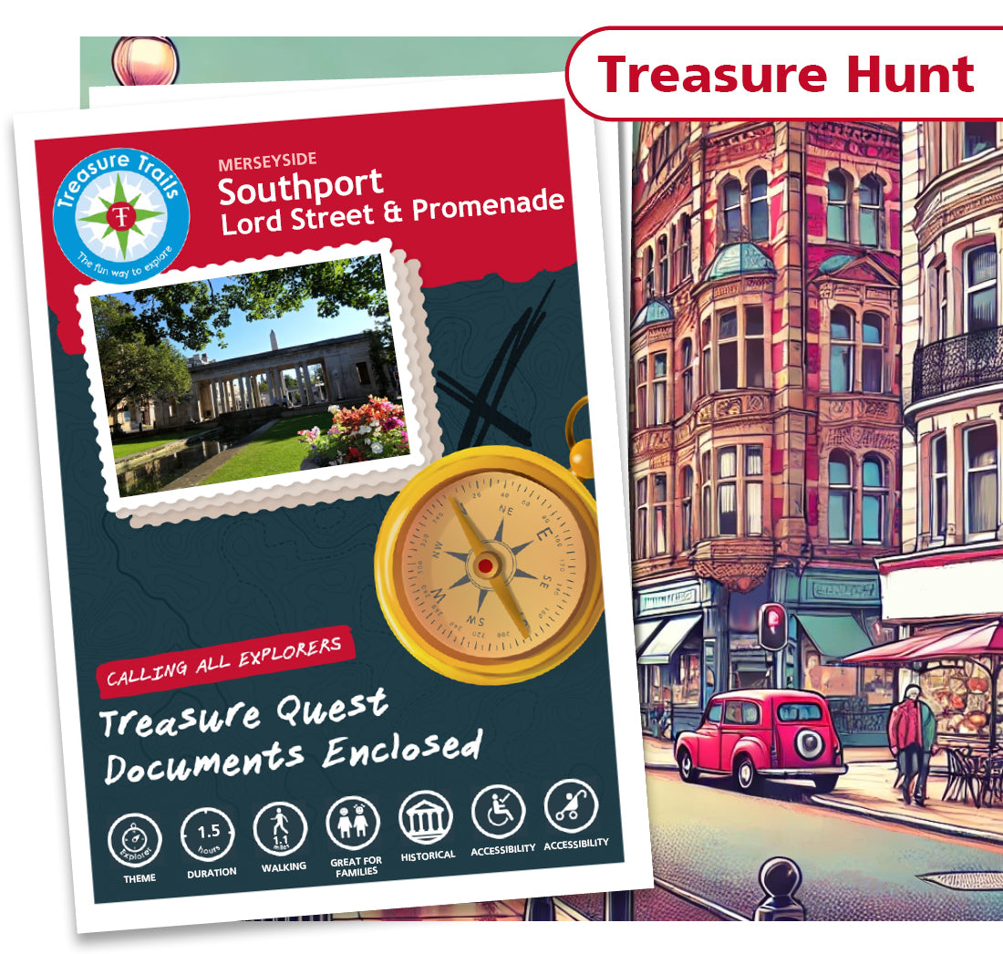 Southport - Lord Street & Promenade - Treasure Hunt