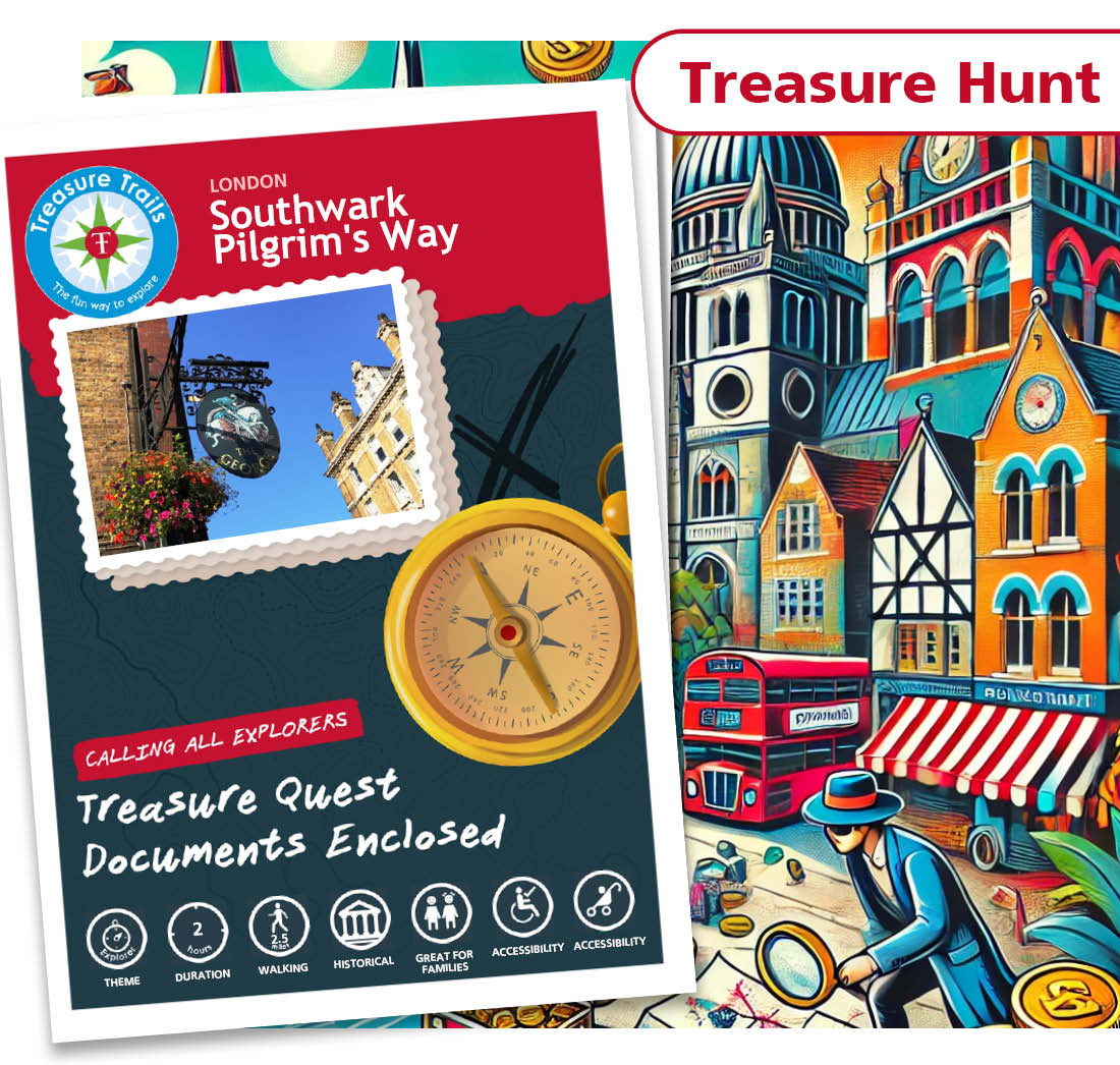 Treasure Hunt in Southwark - Solve Clues & Explore