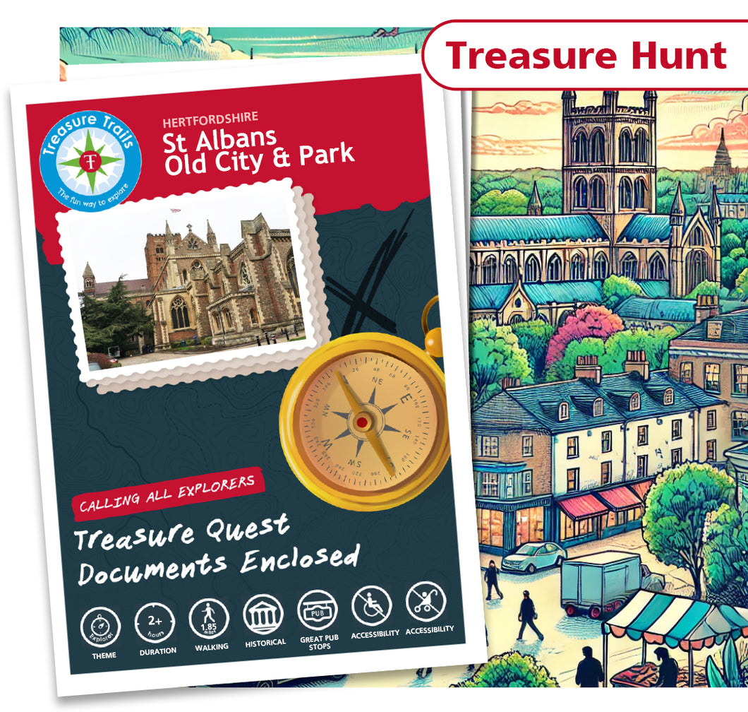 St Albans - Old City & Park - Treasure Hunt