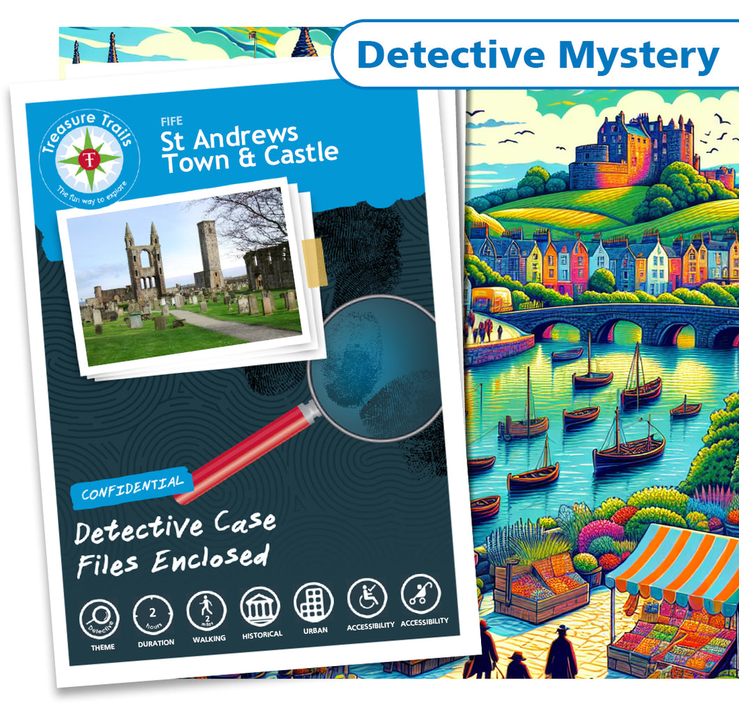 Treasure Hunt in St Andrews - Solve Clues & Explore