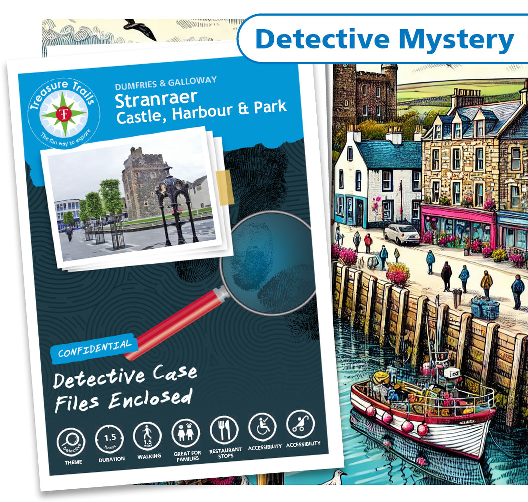 Treasure Hunt in Stranraer - Solve Clues & Explore