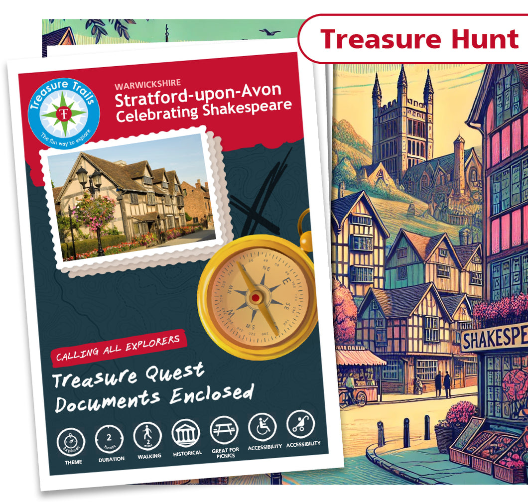 Stratford-upon-Avon - Celebrating Shakespeare - Treasure Hunt