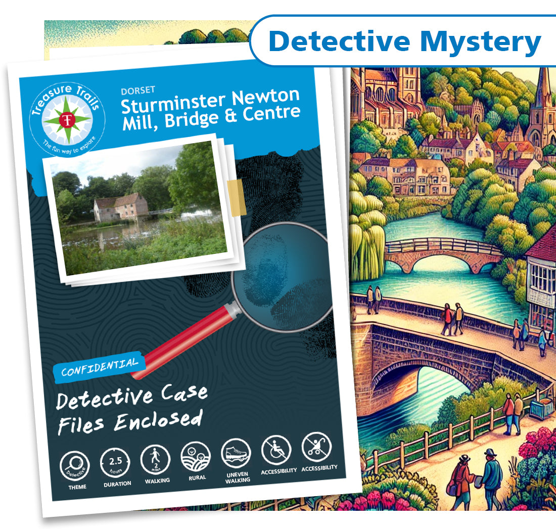 Treasure Hunt in Sturminster Newton - Solve Clues & Explore