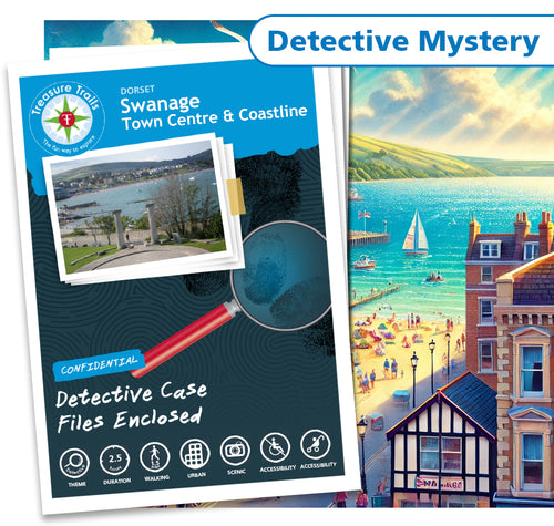 Treasure Hunt in Swanage - Solve Clues & Explore