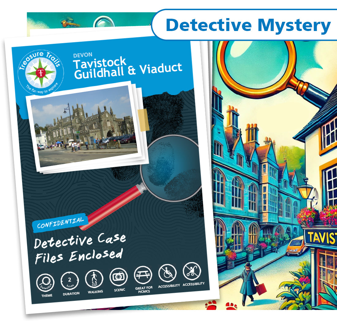 Treasure Hunt in Tavistock - Solve Clues & Explore