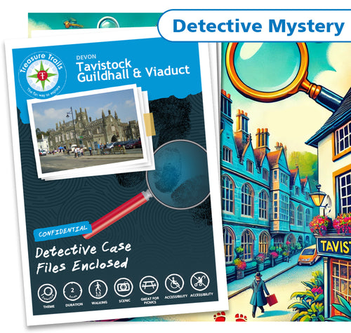 Treasure Hunt in Tavistock - Solve Clues & Explore