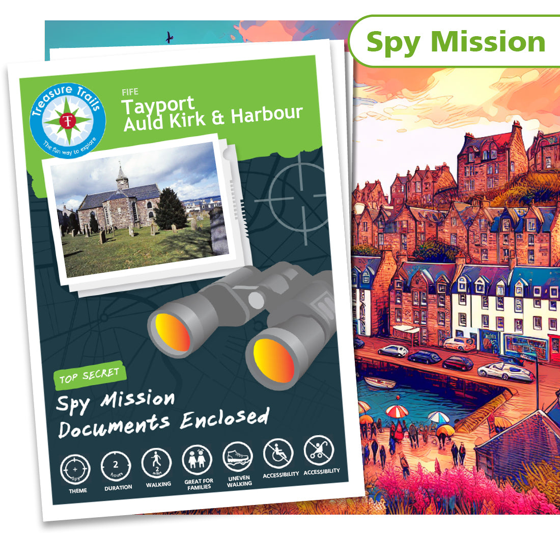 Treasure Hunt in Tayport - Solve Clues & Explore