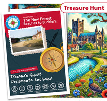 Load image into Gallery viewer, The New Forest -  Beaulieu to Buckler&#39;s - Treasure Hunt
