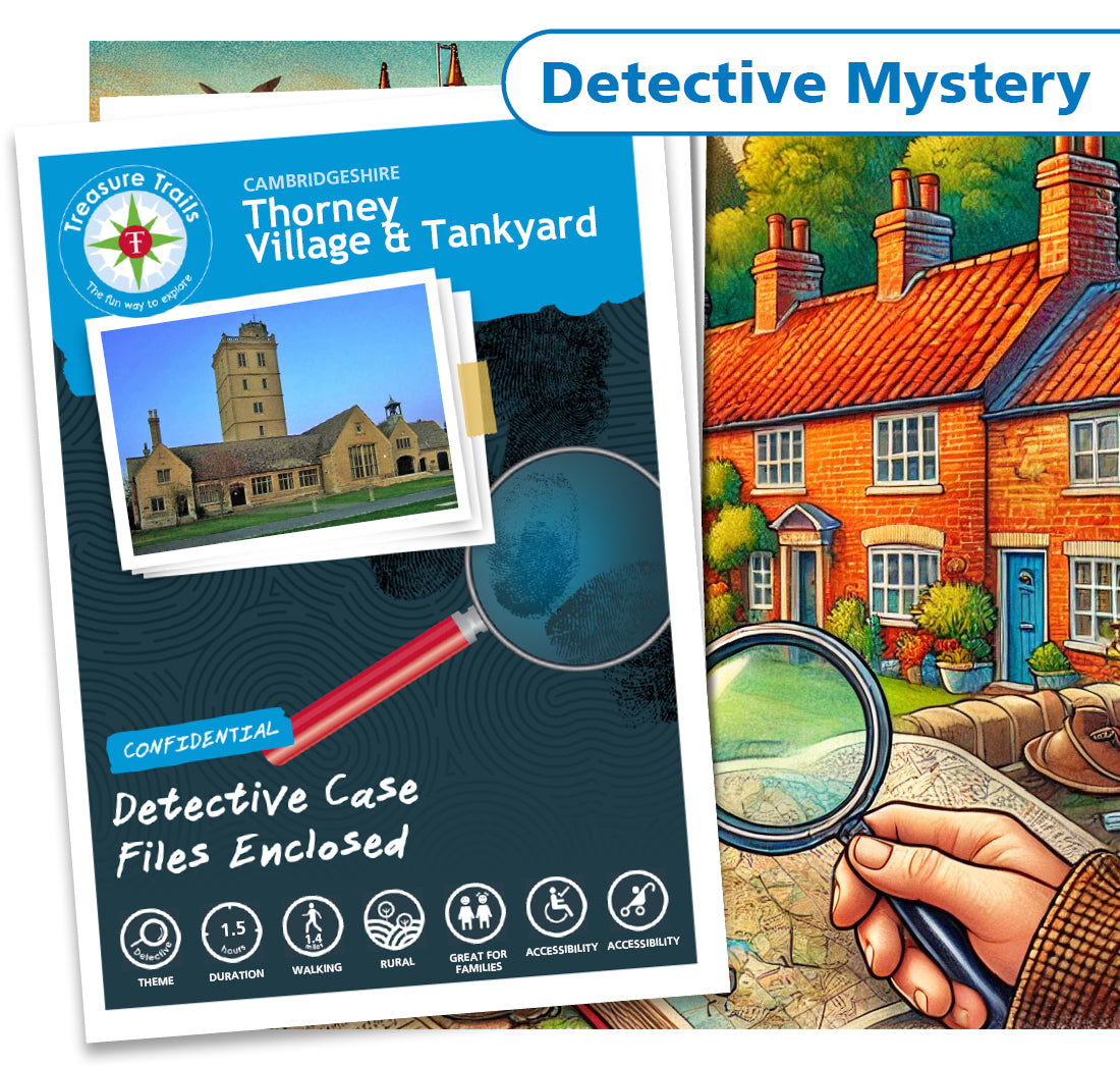 Treasure Hunt in Thorney - Solve Clues & Explore