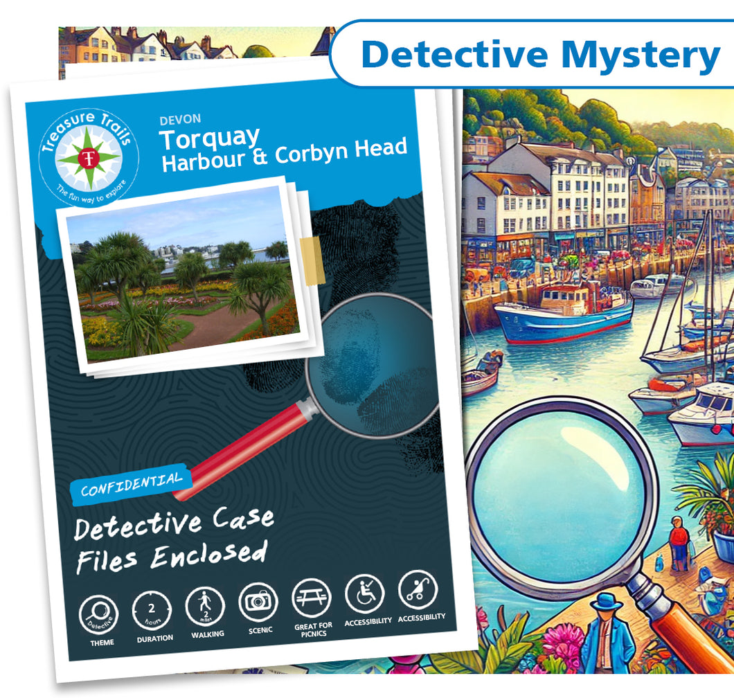 Treasure Hunt in Torquay - Solve Clues & Explore