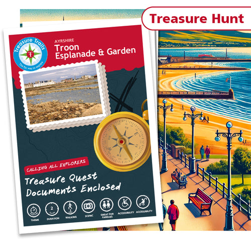 Treasure Hunt in Troon - Solve Clues & Explore