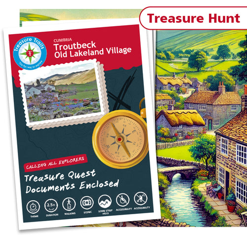 Treasure Hunt in Troutbeck - Solve Clues & Explore