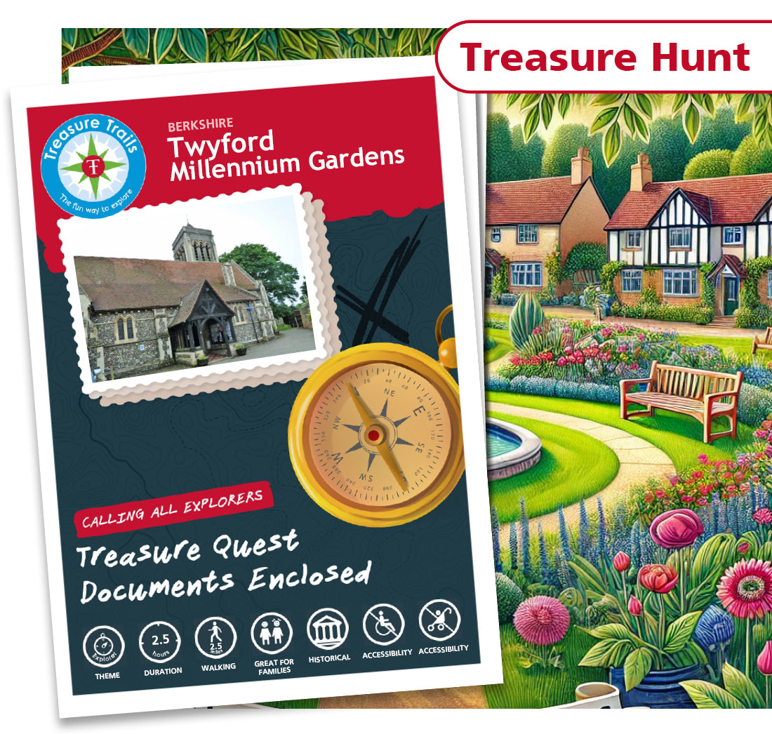 Treasure Hunt in Twyford - Solve Clues & Explore