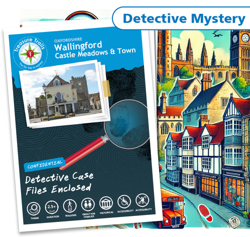 Treasure Hunt in Wallingford - Solve Clues & Explore