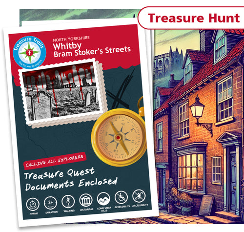 Whitby - Bram Stoker's Streets - Treasure Hunt