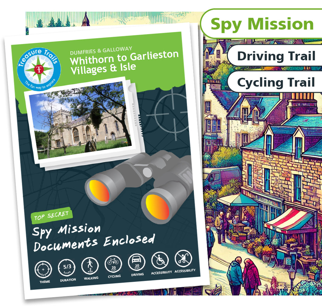 Treasure Hunt in Whithorn & Garlieston - Solve Clues & Explore