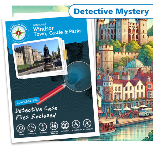 Treasure Hunt in Windsor - Solve Clues & Explore