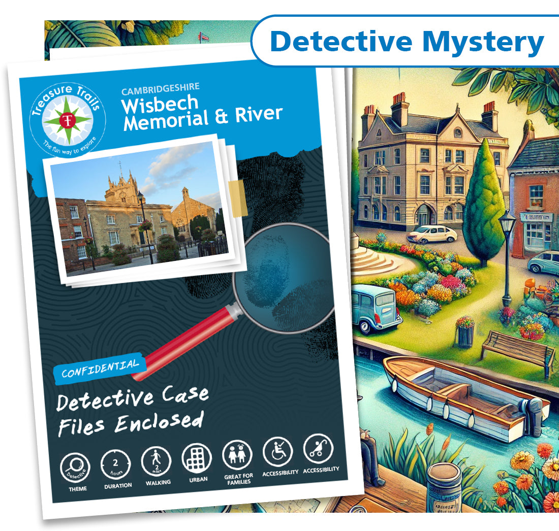 Treasure Hunt in Wisbech - Solve Clues & Explore