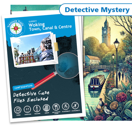 Woking - Town, Canal & Centre - Treasure Hunt