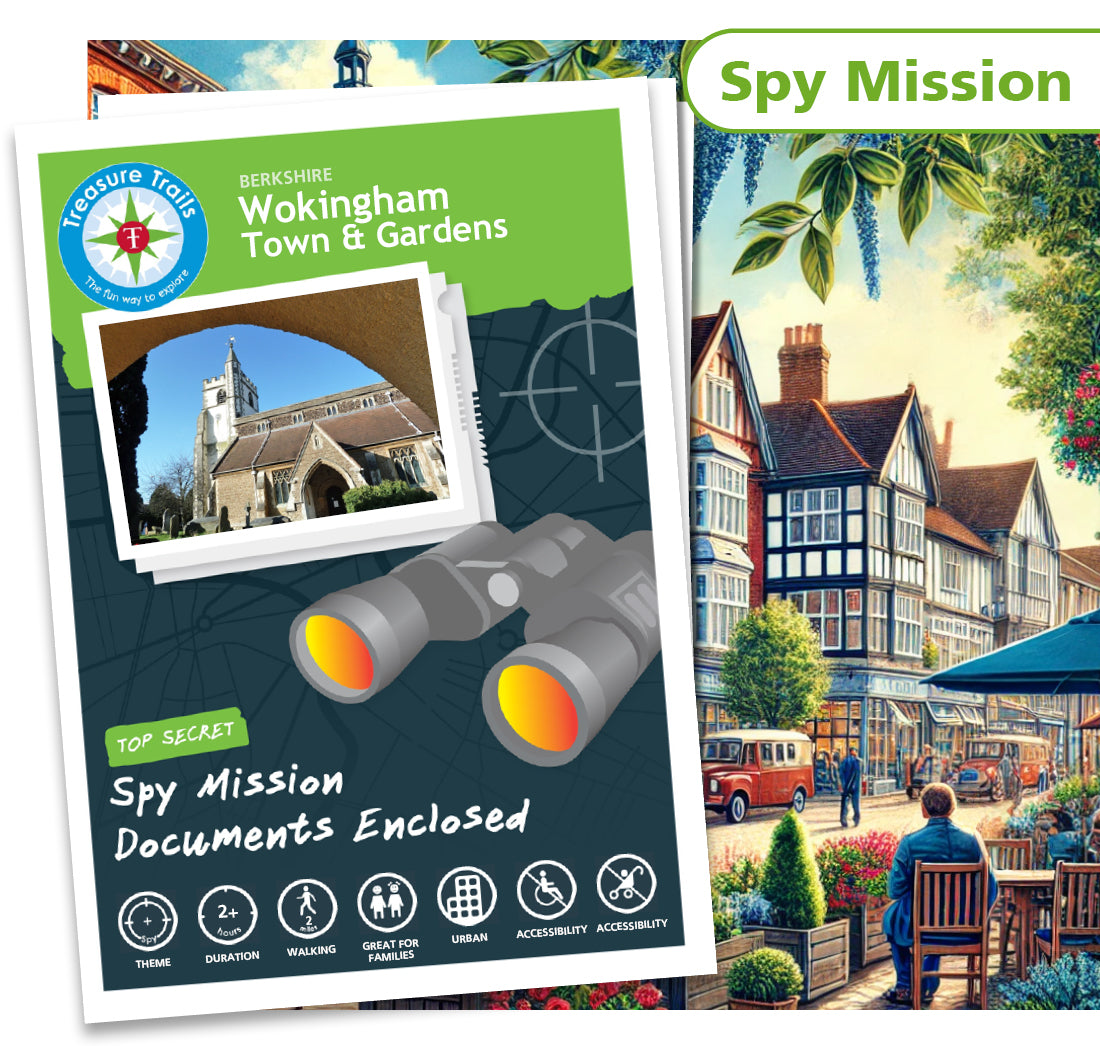 Treasure Hunt in Wokingham - Solve Clues & Explore