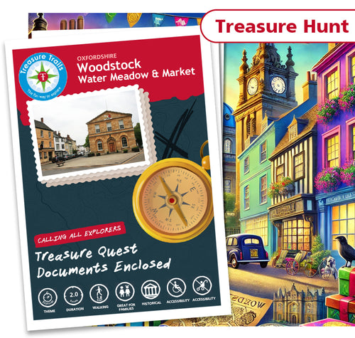 Treasure Hunt in Woodstock - Solve Clues & Explore