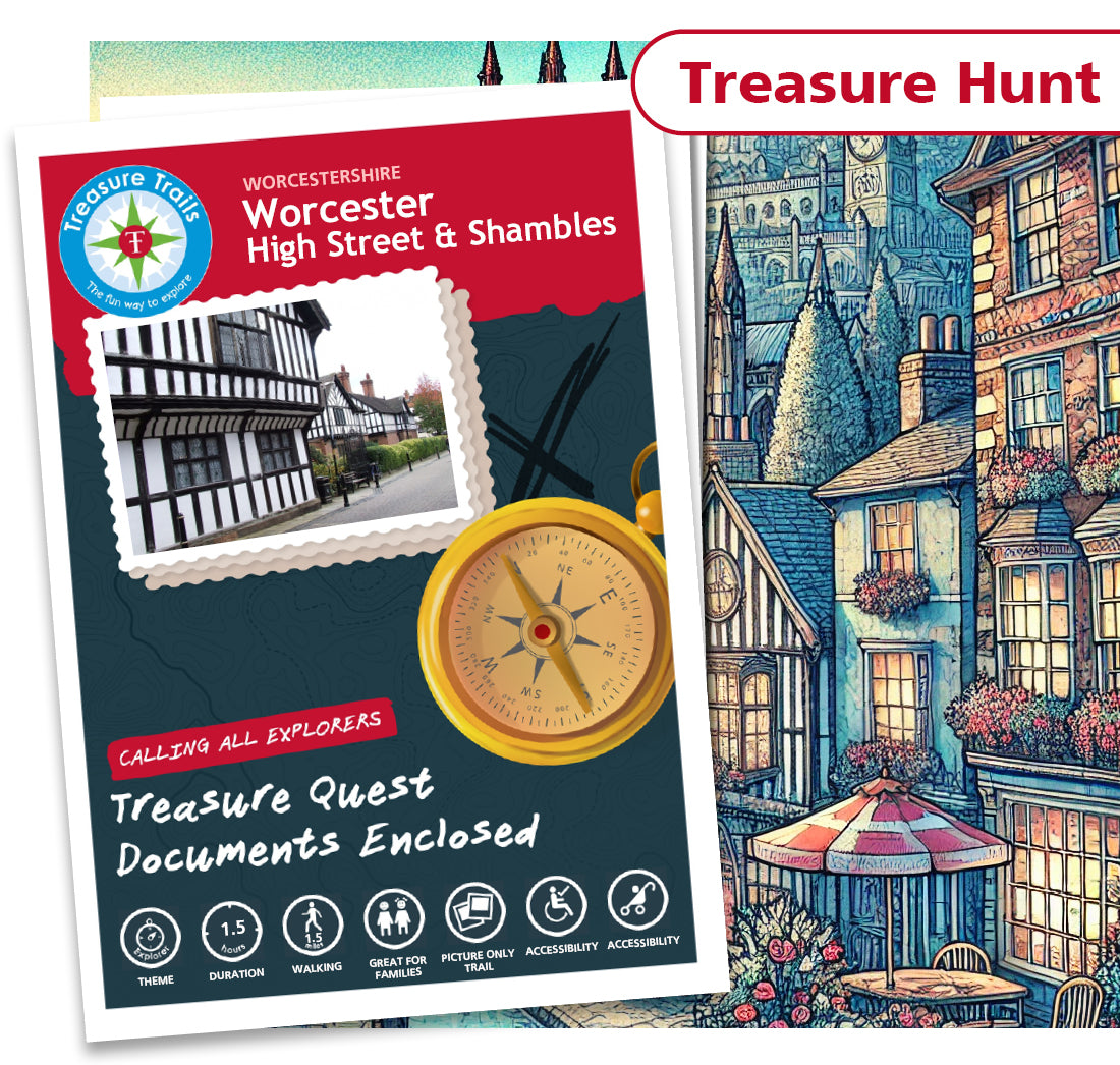 Worcester - High Street & Shambles - Treasure Hunt