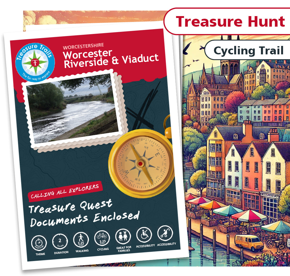 Worcester - Riverside & Viaduct - Treasure Hunt